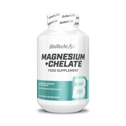 BIOTECHUSA Magnesium + Chelate 60 kapszula