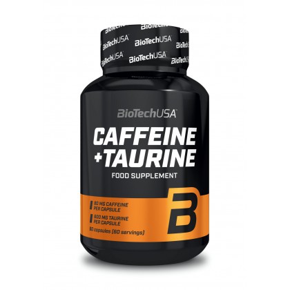 BioTechUSA Caffeine + Taurine 60 caps.