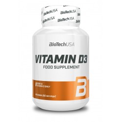 BioTechUSA Vitamin D3 60 tab.
