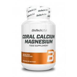 BioTechUSA Coral Calcium - Magnesium 100 tab.
