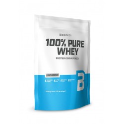 BioTechUSA 100% Pure Whey Natural tejsavófehérje - koncentrátum italpor 1000 g Unflavoured (Ízesítettlen)
