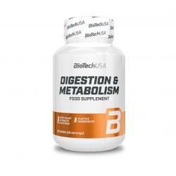 BioTechUSA Digestion&Metabolism étrend - kiegészítő tabletta 60 tabletta