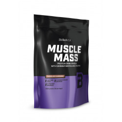 BioTechUSA Muscle Mass szénhidrát - és fehérjetartalmú italpor 1000 g