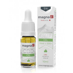 Magna G&T 5% CBD Olaj 500mg | 10ml | Oliva olajban