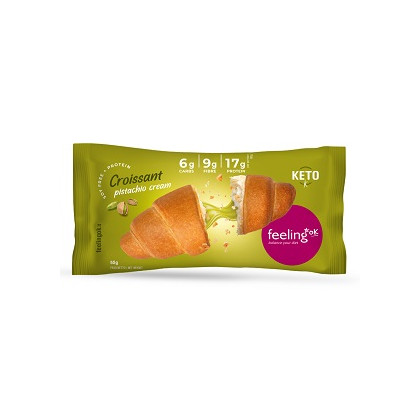 FeelingOK - Protein Croissant 50g - Double Chocolate