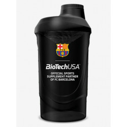 BioTechUSA Wave Shaker Fc Barcelona Black (fekete) 600ml