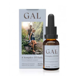 GAL K-komplex+D3 FORTE vitamin 20ml 60 adag